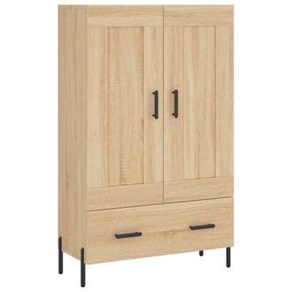 vidaXL Vidaxl - Aparador Alto Madera De Ingenier&iacute;a Roble Sonoma 69,5x31x115 Cm