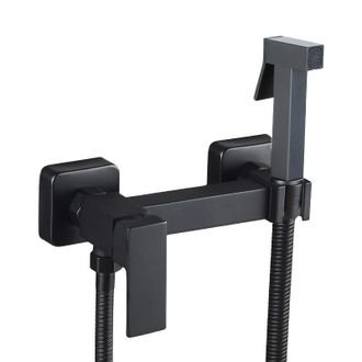 OEM Crezuo - Grifo Sencillo De Agua Fr&iacute;a Y Caliente Para Bid&eacute;, Pistola Rociadora Multifuncional Con Aumento De Presi&oacute;n