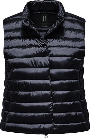 Bomboogie Chaleco de nailon encerado - Jackets - Mujer - Azul - M