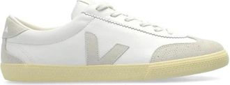 Veja Grijze Canvas Sneaker met Leren Details - Heren - Sneakers - Wit - 44 EU - Leer - Schoenen