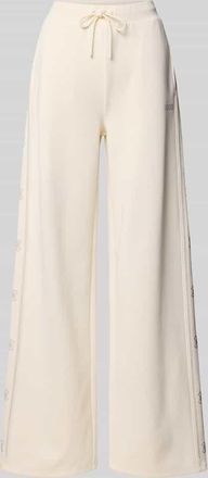 Guess Sweatpants mit elastischem Bund Modell OCTAVIA in Offwhite, Gr&ouml;&szlig;e XL