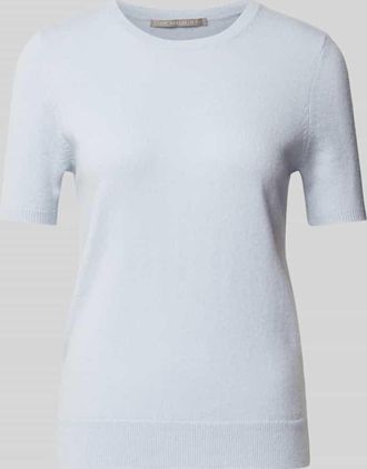 (The Mercer) N.Y. Kaschmirstrickshirt mit Rundhalsausschnitt in Hellblau, Größe 42