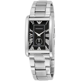 Emporio Armani Accessoires, Heren, Grijs, ONE Size, Ar 1608 Horloge