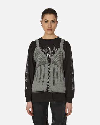 Kiko Kostadinov Urd Single Vest Midnight Black