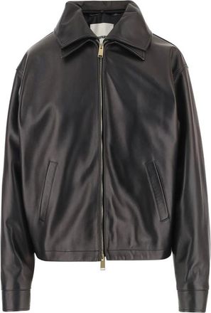 Darkpark Zip-up Leather Jacket