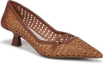 Franco Sarto Janessa Kitten Heel Pump in Wicker Brown at Nordstrom Rack, Size 7
