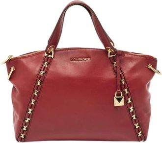 Michael Kors Pre-owned Handbag - Dames - Vintage Handtas - Rood - ONE Size - Leer - Vintage