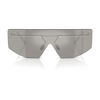 Prada Sunglasses, unisex, Gray, Size: 40 MM Shield Sunglasses
