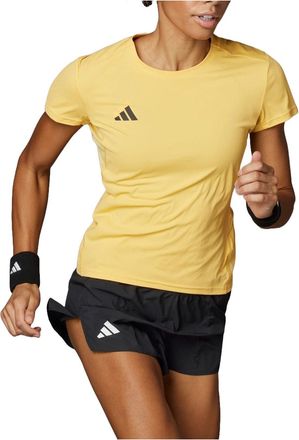 adidas (WMNS) adidas Adizero Essentials Running T-shirt Asia Sizing Yellow IR7125