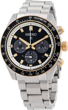 Seiko Prospex Speedtimer Chronograph Black Dial Mens Watch SSC941P1