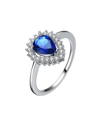 Genevive Silver Cz Ring