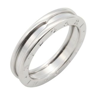 Bulgari Silver White Gold (18K) Band Ring (Pre-Owned)