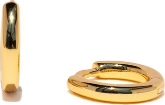 Girls Crew In My Element Hoop Earrings in Gold at Nordstrom