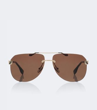 Fendi Fendi Sky aviator sunglasses