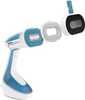 T-fal Plancha De Vapor Dt9530e1 Pure Tex Sistema Exclusivo De Almohadillas M&uacute;ltiples 4 Funciones En Un Solo Dispositivo Para Esterilizar, Alisar, Limpiar, P