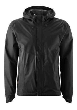 Gonso Fahrradjacke GONSO SAVE JACKET ESSENTIAL M, Herren, Gr. 3XL, schwarz, 100% Polyester, Rundhals, Jacken Fahrradjacke, Herren Regenjacke wind- und wasse