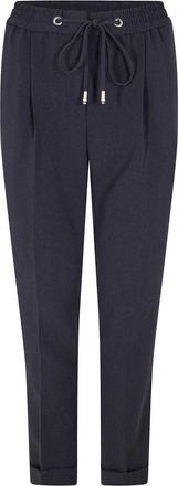 HUGO BOSS Dames/Dames Tariyanah Broek met Rechte Pijpen (Donkerblauw)