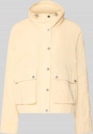 Fuchs Schmitt Jacke mit Stehkragen und Pattentaschen in Hellgelb, Gr&ouml;&szlig;e 34