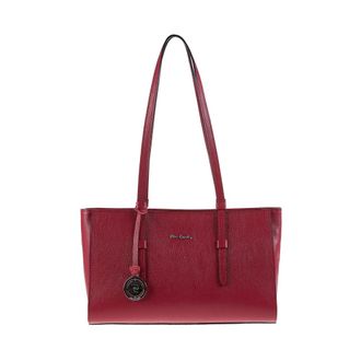 Pierre Cardin 1984 Dollaro Tote Bag - Dames - Tassen - Rood - Maat: ONE Size Katoen