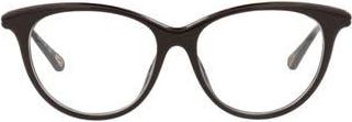 Chloé 52mm Cat Eye Optical Glasses in Brown at Nordstrom Rack