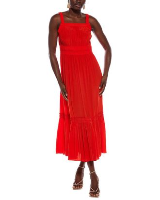 Marc Cain Solid Midi Dress