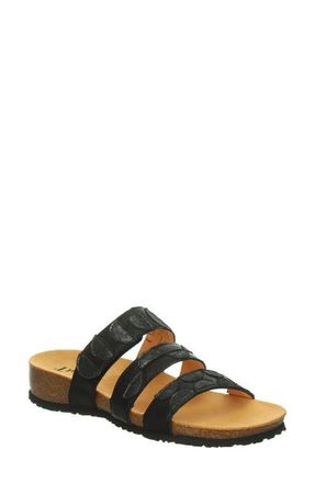Think Julia Slide Sandal in Black/Kombi at Nordstrom, Size 10-10.5Us