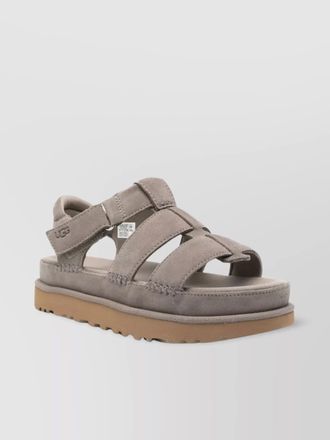 UGG starry gold strap sandals