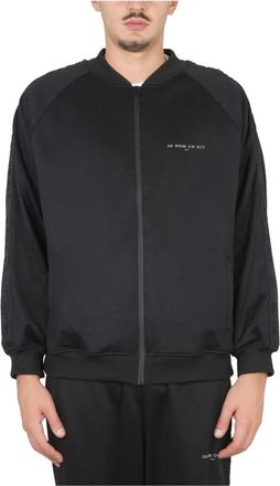 Ih Nom Uh Nit Track Jacket With Logo Tape - Heren - Zomerjassen - Zwart - S - Jassen