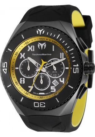 Technomarine TM-221045 Mens Manta Latam Exclusive Watch - Black - One Size