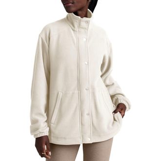 Beyond Yoga Explorer Fleece Jacket in Dove at Nordstrom Rack, Size Large