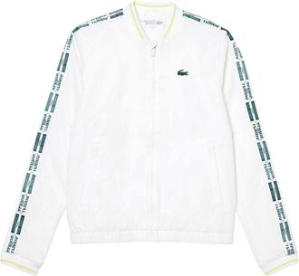 Lacoste Dames-T-shirt met opdruk, standaardpasvorm (Wit)