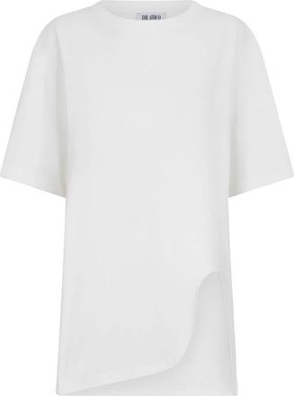 The Attico Klassiek T-shirt - Dames - T-shirts - Wit - S - Katoen - Tops