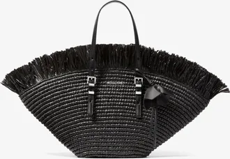 Michael Kors Isa Small Hand-Crocheted Tote Bag