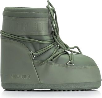 Moon Boot Icon Low Dames Sneeuwlaarzen - Dames - Winterlaarzen - Groen - 33 EU - Schoenen