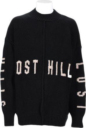 Yeezy by Kanye West Textured Knit Sweater With Contrasting Lost Hills Design