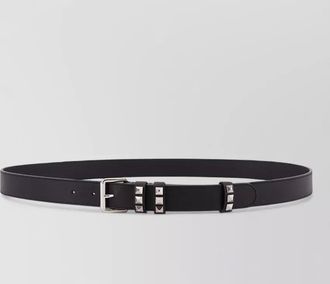 Valentino Garavani leather studded belt