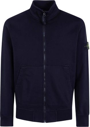 Stone Island Zip-up Klassieke Vest - Heren - Vesten met rits - Zwart - 2XL - Hoodies & sweatvesten