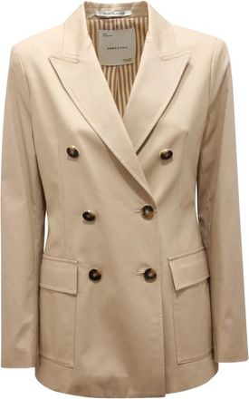 Emma & Gaia Mujer, Chaquetas, Beige, Talla: S