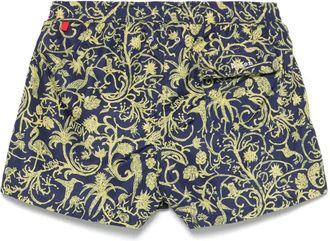 Kiton Womens Swim Abstract-Pattern Print Shorts Ss25 M