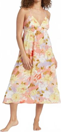 Billabong Sunset Skies Dress In Multi