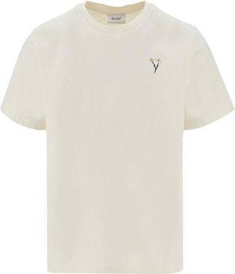 For&eacute;t Posy embroidered T-shirt Man S