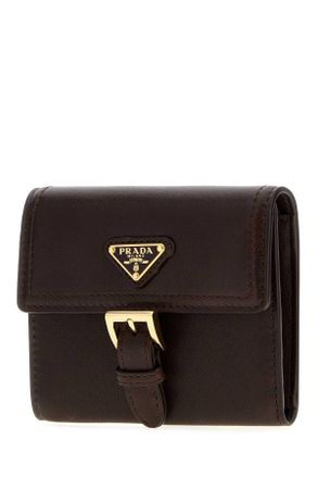 Prada Nappa Leather Wallet - Brown