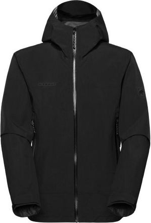 Mammut Crag Hardshell Hooded Jacket Regenjacke f&uuml;r Herren | schwarz
