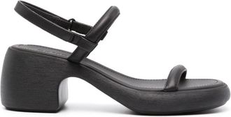 Camper Thelma 65mm leather sandals - women - Leather - 39 - Black