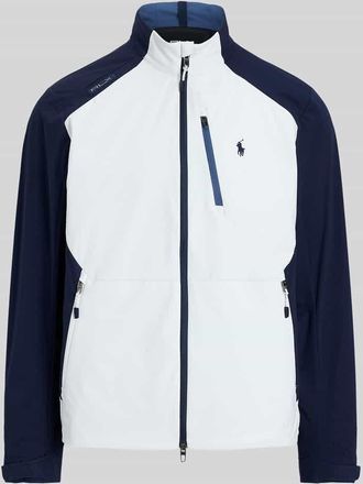 Polo Ralph Lauren Regular Fit Blouson mit Zweiwege-Rei&szlig;verschluss in Weiss, Gr&ouml;&szlig;e XXL