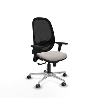 Piqueras y Crespo Silla De Oficina Piqueras Y Crespo Cilanco Negro Aluminio Espuma