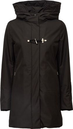 Fay Toggle Double Front Microfiber Gabardine Coat