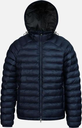 Sandbanks Mens Sandbanks Ragland Hooded Micro Puffer Navy - Size: 40/Regular
