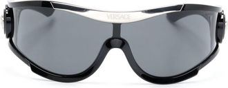 Versace Medusa Medallion sunglasses - unisex - Acetate - 42 - Black