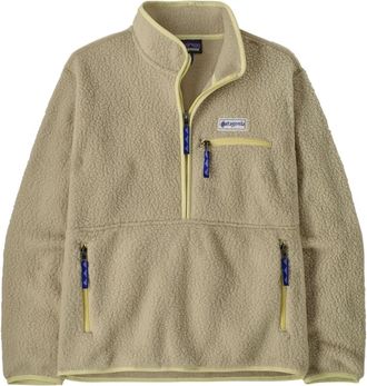 Patagonia Pile Retro Marsupial Fleece Pullover - - Sport - Donna - Verde - L